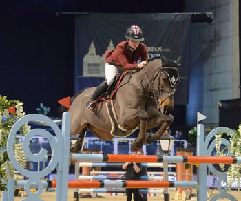 SAYWELL SPEEDS TO VICTORY AT THE EQUESTRIAN.COM LIVERPOOL INTERNATIONAL HORSE SHOW